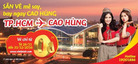 Săn Vé Mê Say Bay Ngay Cao Hùng